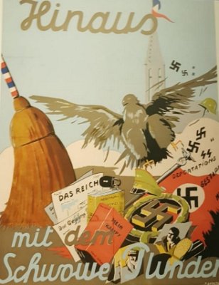 Francouzská propaganda ve formě plakátu